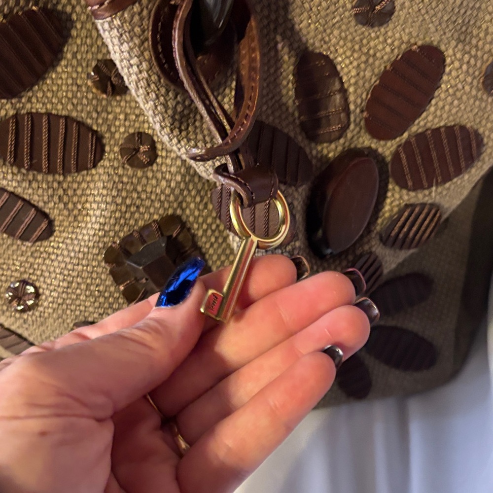 Fossil khaki Floral Women's Bag - Picture 3 of 6